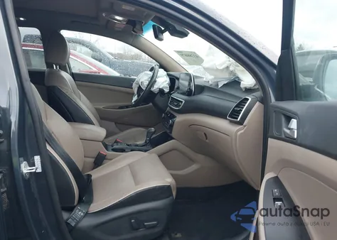 2021 Hyundai Tucson Ultimate из США, поврежденный, VIN KM8J3CAL4MU283535
